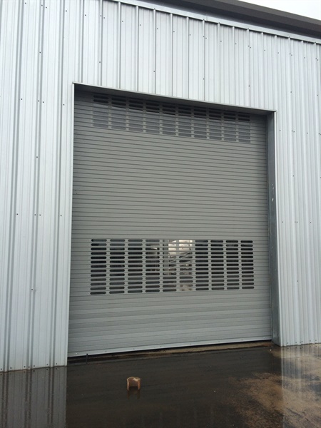 Cornell Aluminum Service Door with Vision Windows - Alamo 756133