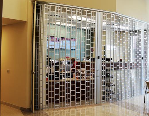 crop side folding grille